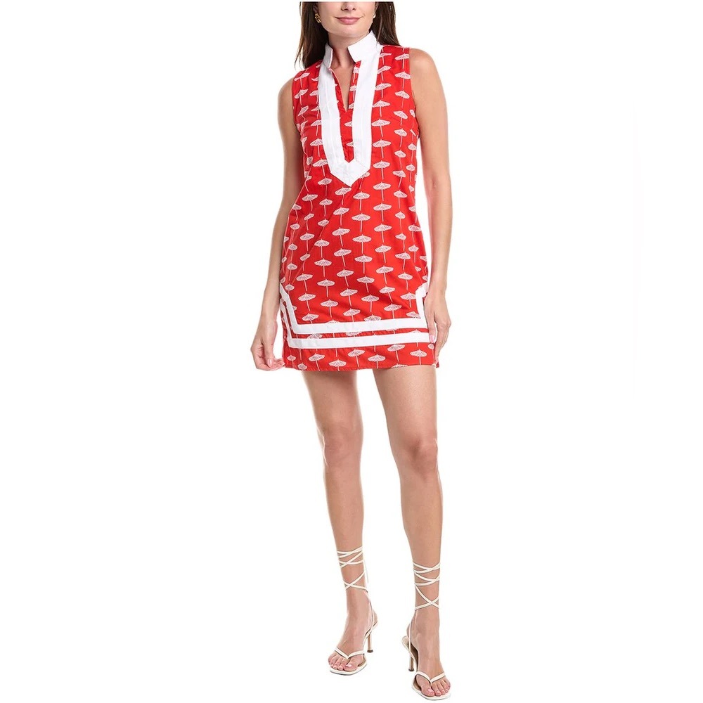 💋NWT Sail to Sable Red Umbrella Mini Dress